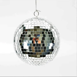 Silver Mirror Ball Ornament-120MM