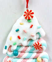 
              5.5" Clay Dough Multi-Color Candy Tree Ornament
            