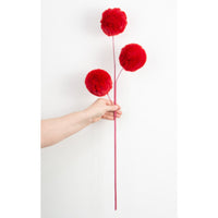 
              29" Faux Fur Spray: Red
            