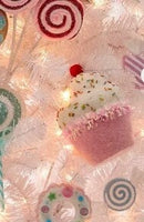 
              6" Pink Cupcake Ornament
            