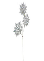 
              18" Silver Rhinestone Snowflake Pick
            