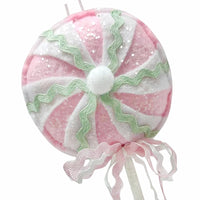 
              Set of 4 Fabric Lollipop Ornaments
            