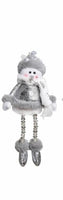 
              Silver Santa/Snowman Sitter
            