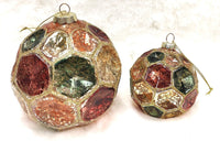 
              Dimpled Multicolored Ball Ornament
            