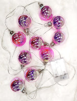 
              LED Pink Rainbow String Lights
            