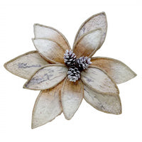 
              10" Poinsettia Clip Ornament
            