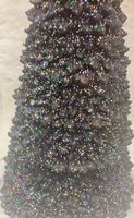 
              Black and Iridescent Light Up Cone Tree
            