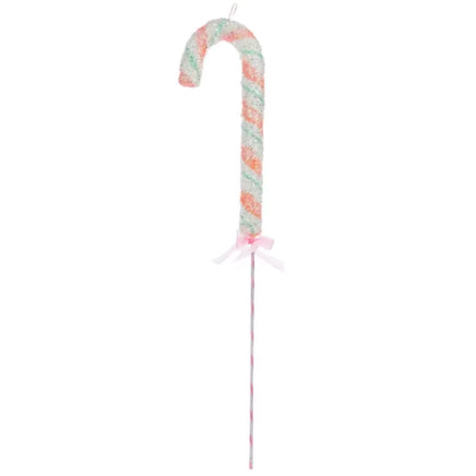 Pastel Candy Cane Pick