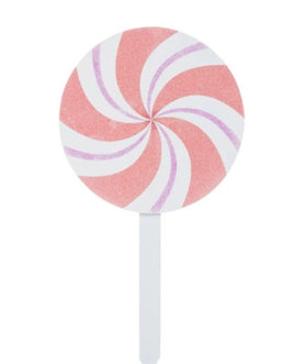 16" Pink Candy Yard Stake