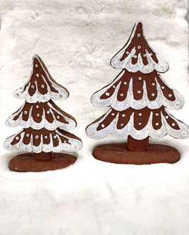 Gingerbread Trees (Set of 2)