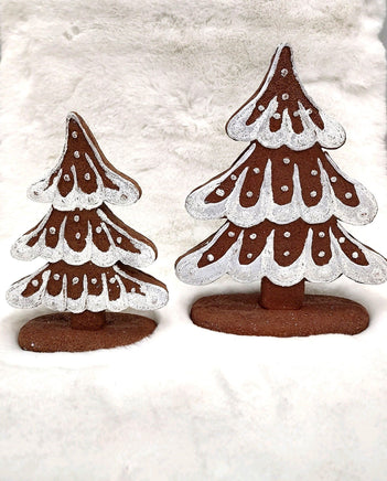 Gingerbread Trees (Set of 2)