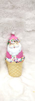 
              Snowman and Santa Ice Cream Cone Decor (Set of 2)
            