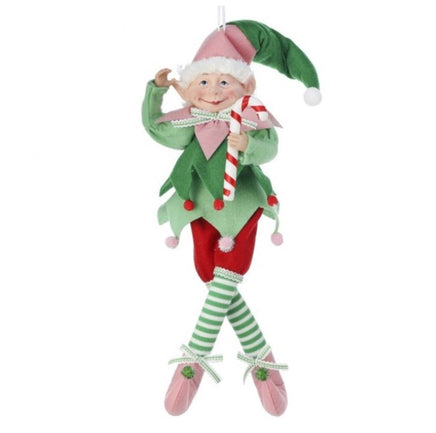 17" Bendable Holiday Sweets Elf