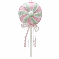 
              Set of 4 Fabric Lollipop Ornaments
            