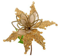 
              Gold Poinsettia Stem
            