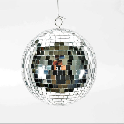 Silver Mirror Ball Ornament-150MM