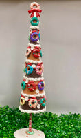 
              21" Gingerbread Donut Tree
            