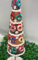 
              21" Gingerbread Donut Tree
            