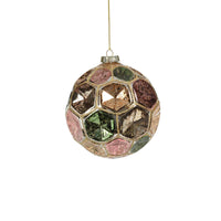 
              Dimpled Multicolored Ball Ornament
            