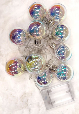 LED Silver Rainbow String Lights