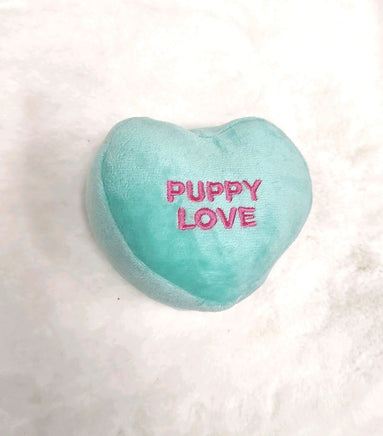 Conversation Heart Dog Toys (Set of 3)