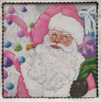 
              Pastel Santa Picture with Galvanized Frame
            