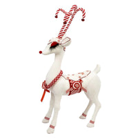 
              28in White Candy Reindeer
            