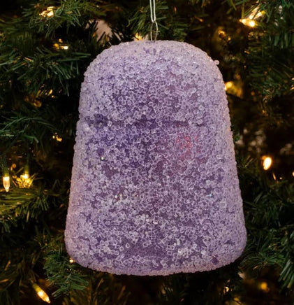 Jumbo Glitter Gumdrop Ornament