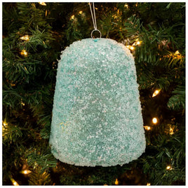 Jumbo Glitter Gumdrop Ornament