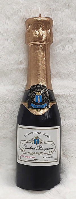 Mini Champagne Bottle Candle