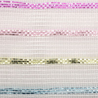 
              10" Poly Jute Matte Stripe Mesh: White & Metallic Pastels
            