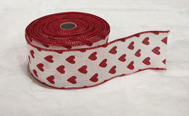 Red Heart Wired Ribbon-2"X15yd