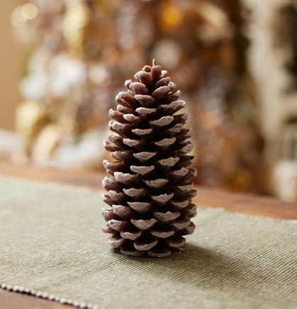 Pinecone Figural Candle