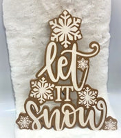 
              Let It Snow Tabletop Decor
            