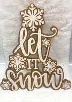 
              Let It Snow Tabletop Decor
            