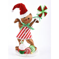 
              Gingerbread Girl With Mint
            