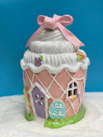 
              Light Up Cupcake House Easter Decor
            