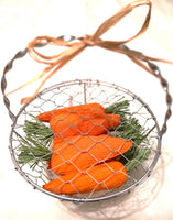 
              Basket With Carrots Decoration
            