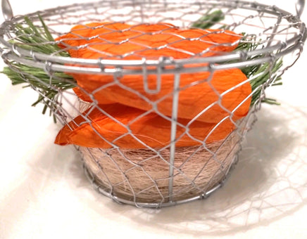 Basket With Carrots Decoration