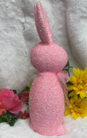 
              16" Flocked Glitter Bunny
            