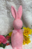 
              16" Flocked Glitter Bunny
            