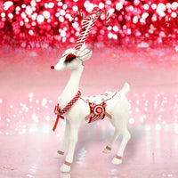 
              28in White Candy Reindeer
            