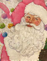 
              Pastel Santa Picture with Galvanized Frame
            