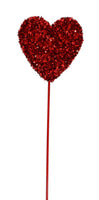 
              Glitter Heart Foam Picks
            