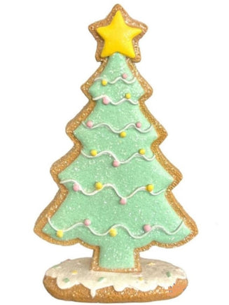 Pastel Gingerbread Cookie Tabletop Tree