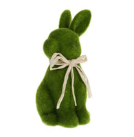 
              Green Flocked Bunnies
            