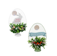 
              Easter Rustic Egg-Shaped Tabletop Décor
            