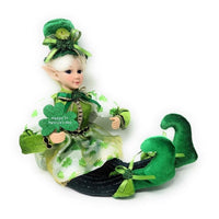 
              16" St. Patrick's Day Top Hat Elf Doll Shelf Sitter
            