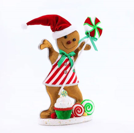 Gingerbread Girl With Mint