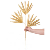 
              30" Gold Fan Palm Spray
            